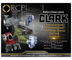 Refacciones y transmisiones clark para grúas industriales