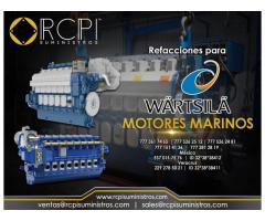 Venta de componentes para motores marinos Wartsila