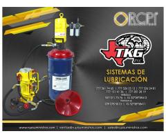 Sistemas de lubricacion TKG para equipo portuario