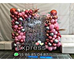 DECORACIONES CON GLOBOS PROFESIONALES