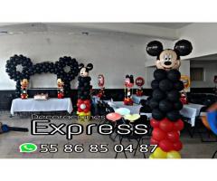 DECORACIONES CON GLOBOS PROFESIONALES