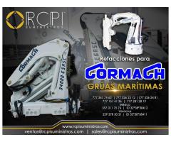 Venta de componentes para grúas marítimas marca Cormach