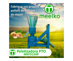 Meelko Peletizadora 150mm PTO para alfalfas y pasturas 100-120kg/h - MKFD150P