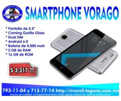 SMARTPHONE VORAGO CELL-500 V2 PLATA