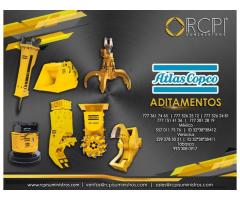 Aditamentos para equipos Atlas Copco