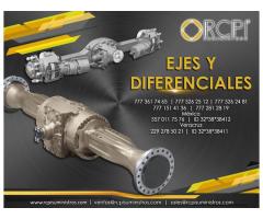 Ejes y diferenciales para grúas industriales