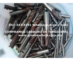 COMPRA DESPERDICIO DE CARBURO DE TUNGSTENO