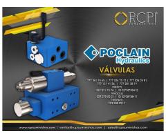 Válvulas Poclain Hydraulics para grúas industriales