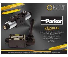 Válvulas parker para maquinaria pesada