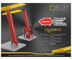 Cilindros hidráulicos Muncie para grúas industriales