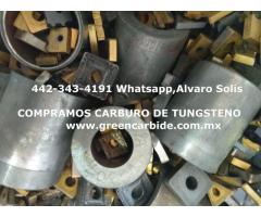 COMPRA CHATARRA DE CARBURO DE TUNGSTENO EN CIUDAD DE MEXICO