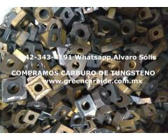 SCRAP DE CARBURO DE TUNGSTENO COMPRA VENTA EN LEON