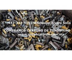 Compra de CARBURO de TUNGSTENO  desperdicio en CELAYA