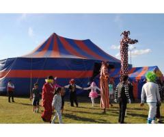 Espectaculos y renta de carpas de circo garabatos