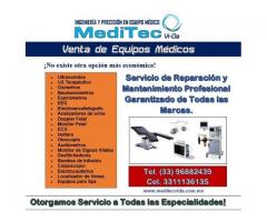 Reparación de Equipos Médicos en Guadalajara, Jalisco