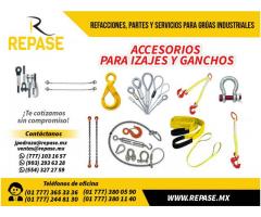 ACCESORIOS PARA IZAJES Y GANCHOS