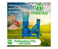 Máquina para pellets con madera 300 mm PTO 250-400 kg/h - MKFD300P