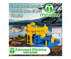 320-400kg/h 22kW - MKEW080B Extrusora para pellets flotantes para peces