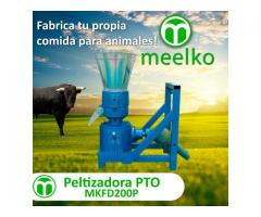 Peletizadora 200mm 15hp PTO para concentrados balanceados 200-300kg/h - MKFD200P