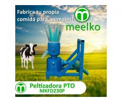 PTO Peletizadora 230mm 22hp para concentrados balanceados 300-400kg/h - MKFD230P