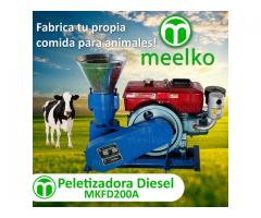 (Máquina) Peletizadora 200 mm 15 hp DIESEL 200-300 kg/h - MKFD200A