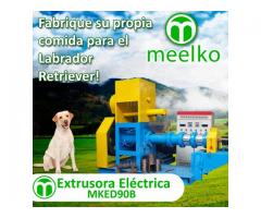 300-350kg/h 37kW MKED090B Extrusora para pellets alimentacion perros