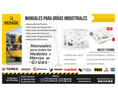 EQUIPOS Y MANUALES DE PARTES PARA GRÚAS INDUSTRIALES