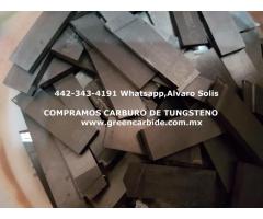 COMPRO PEDACERIA DE CARBURO DE TUNGSTENO EN LEON