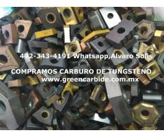 CARBURO DE TUNGSTENO EN LEON, COMPRA Y RECOLECCION