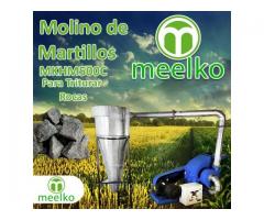 (Triturar Rocas) Molino triturador de biomasa a martillo electrico hasta 1500 kg hora - MKH500C-C