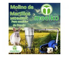 (Conejo) Molino de biomasa a martillo eléctrico hasta 1500 kg hora - MKH500C-C