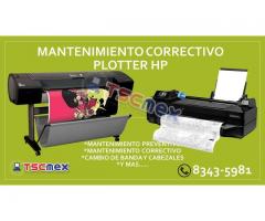 Reparación de plotter HP