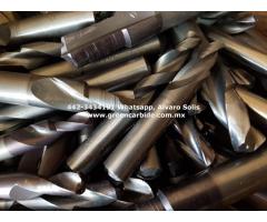 COMPRA END MILLS Y BROCAS DE CARBURO DE TUNGSTENO USADAS