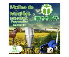 (Caballo) Molino de biomasa a martillo eléctrico hasta 1500 kg hora - MKH500C-C