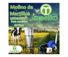 (Vaca) Molino de biomasa a martillo eléctrico hasta 1500 kg hora - MKH500C-C