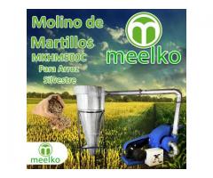 (Granos de Maíz) Molino de biomasa a martillo eléctrico hasta 1500 kg hora - MKH500C-C