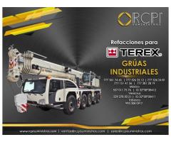 Recambios para grúas industriales Terex