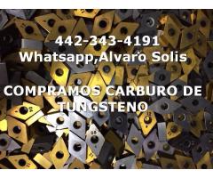 COMPRA CARBURO DE TUNGSTENO SCRAP EN CIUDAD DE MEXICO