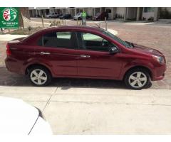 chevrolet aveo 2013 rojo