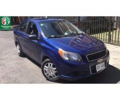 chevrolet aveo 2013 azul