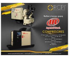 Refacciones y compresores ingersoll rand