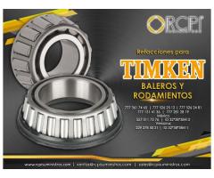 Baleros timken para grúas industriales