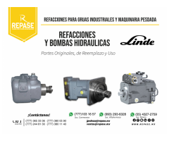 Componentes y Bombas hidráulicas  para maquinaria pesada