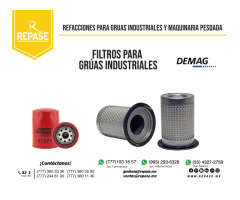 Recambios para refacciones y filtros Demag