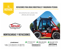 Equipos y refacciones originales Taylor