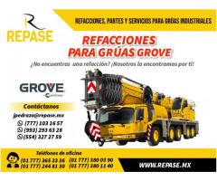 REFACCIONES, PARTES Y SERVICIOS PARA GRÚAS GROVE