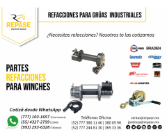 PARTES Y REFACCIONES PARA WINCHES