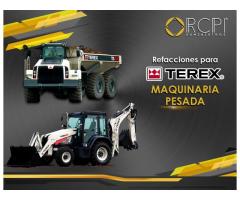 Refacciones para retroexcavadoras terex