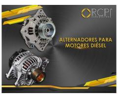 Alternadores para motores industriales