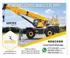 REFACCIONES, EQUIPOS PARA GROVE